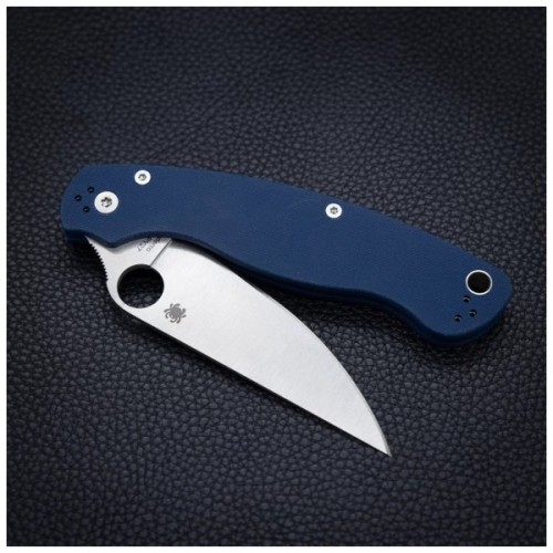 Ніж Spyderco Military 2 CPM SPY27 G-10 Cobalt Blue (C36GPCBL2)
