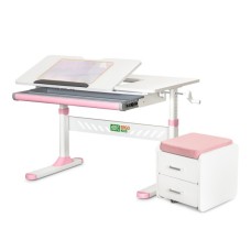 Парта ErgoKids (S) TH-310 (парта+тумба) (TH-310 + BD C3_PINK)
