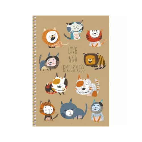 Зошит Школярик А5 Student без лініювання 96 аркушів (A5-SC-096-6116)