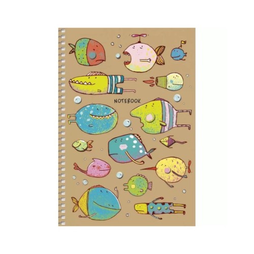 Зошит Школярик А5 Student без лініювання 96 аркушів (A5-SC-096-6116)