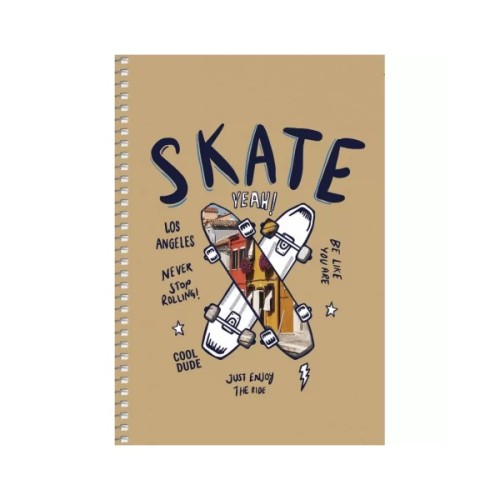 Зошит Школярик А5 Student без лініювання 96 аркушів (A5-SC-096-6116)