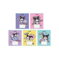 Зошит Kite Kuromi, 18 аркушів, лінія (HK25-237-2)