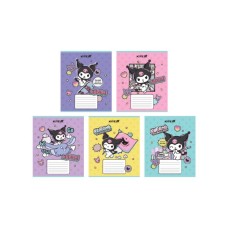 Зошит Kite Kuromi, 18 аркушів, лінія (HK25-237-2)