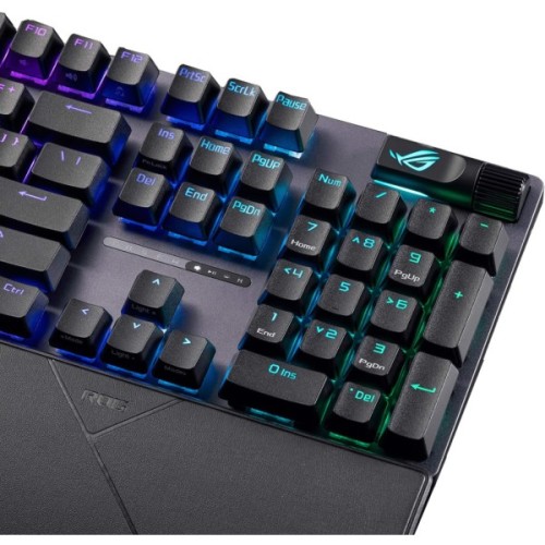 Клавіатура ASUS ROG Strix Scope II X NX Storm V2 ABS USB UA Black (90MP03XG-BKMA00)