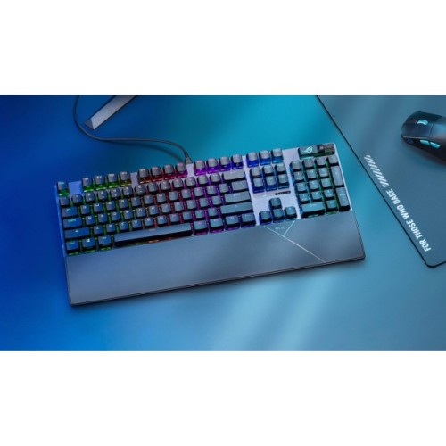 Клавіатура ASUS ROG Strix Scope II X NX Storm V2 ABS USB UA Black (90MP03XG-BKMA00)