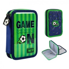 Пенал Yes твердий подвійний Football Fan HP-01 (533714)
