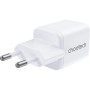 Зарядний пристрій Choetech 1xUSB-C PD30W PPS + 1xUSB QC3.0 (PD5012-EU-WH)
