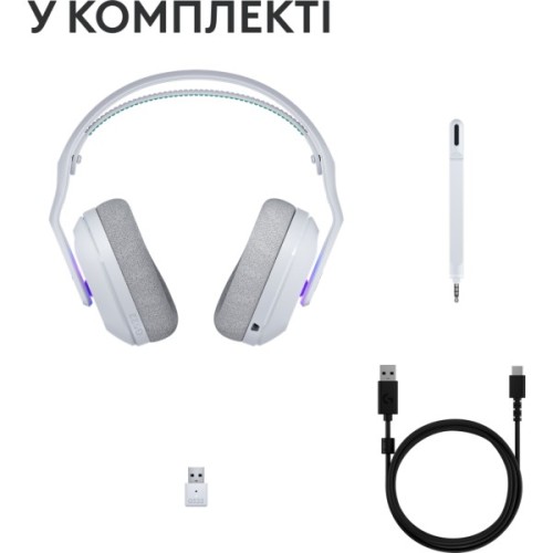 Навушники Logitech G522 Lightspeed Wireless Gaming Headset White (981-001550)
