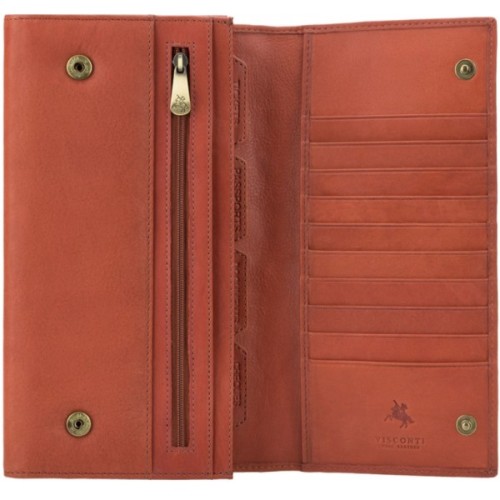 Портмоне Visconti Дорожнє 1179 Polo Brown (1179 BRN)