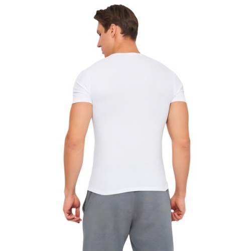 Футболка Kappa T-shirt Mezza Manica Girocollo K1304 Bianco білий XL (8052394813683)