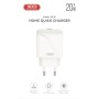 Зарядний пристрій XO USB-C PD20W (XO-QC41)
