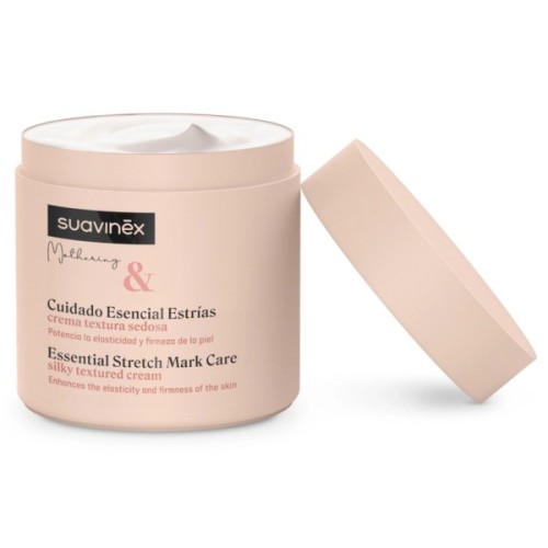 Косметика для мам Suavinex крем від розтяжок під час та після вагітності, 400 мл (308861)