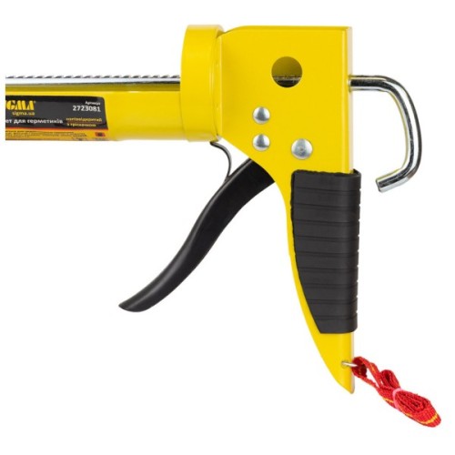 Пістолет для герметика Sigma 225мм напівзакритий (2723081)