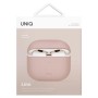 Чохол для навушників Uniq Lino AirPods 4 Silicone Pink Blush (8886463691380)