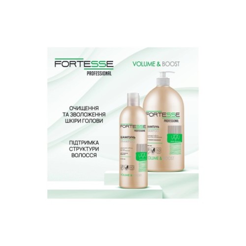 Шампунь Fortesse Professional Volume & Boost Для об'єму волосся 1000 мл (4820000306157)