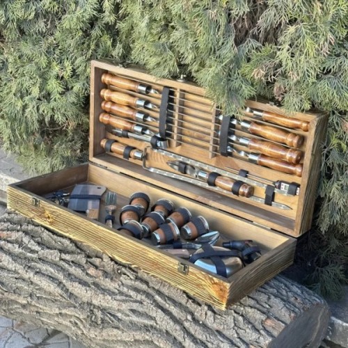 Набір для барбекю Metalzavod Магнат світла текстура (PN-Magnat-TLT)