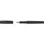 Ручка пір'яна Faber-Castell POLY Fountain Pen Black, колір корпусу чорний, перо М (0,7 мм) (32954)