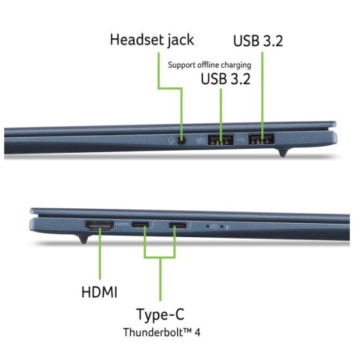Ноутбук Acer Swift Edge 16 AI SFE16-I51 (NX.JVNEU.003)