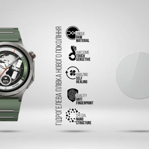 Плівка захисна Armorstandart hydrogel OnePlus Watch 4 6 pcs (ARM94027)