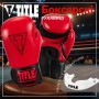 Боксерські рукавички Title Boxing Vegan Gloves Red/Black 12 oz (VGFBG 12 oz RD/BK)