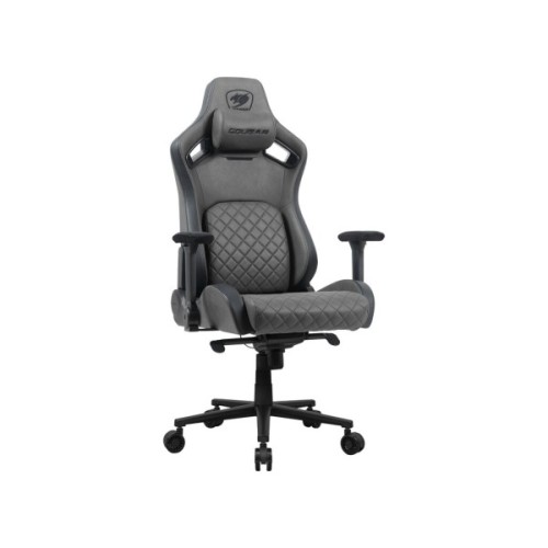 Крісло ігрове Cougar Defensor S Jet Gray F Grey (DEFENSOR S Jet Gray F)