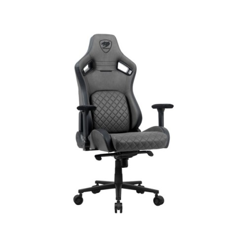 Крісло ігрове Cougar Defensor S Jet Gray F Grey (DEFENSOR S Jet Gray F)