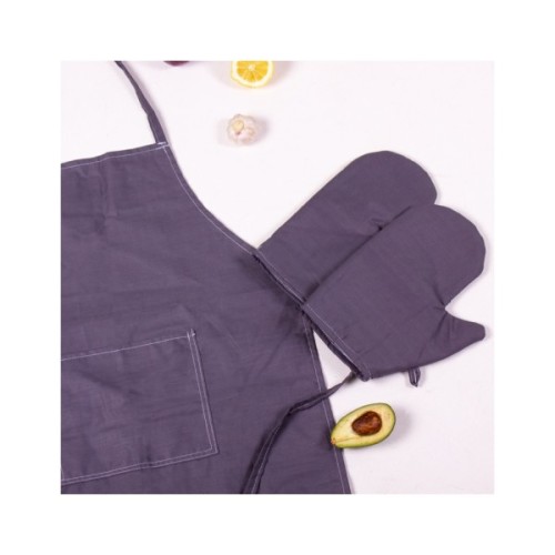 Фартух MirSon Набір 16-5803 Geronimo бязь дві прихватки + дві рукавички-прихватки + фартух (2200006752608)