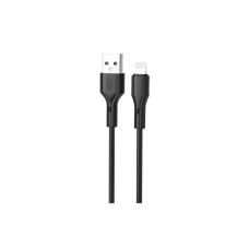 Дата кабель USB 2.0 AM to Lightning 1.0m black XO (NB230_L_Black)