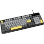 Клавіатура Ajazz AF98 USB UA Black/Grey/Yellow (AF98-BGY)