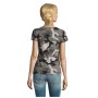 Футболка Sol's Camo women сірий камо M (01187521M)