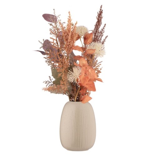 Ваза Ardesto Apulia, 13.2х17.9см, порцеляна, жовтий (AR3813B)