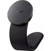 Універсальний автотримач Baseus C02 Pro Series Magnetic Wireless Charging Car Mount Cluster Black (C40156000111-00)