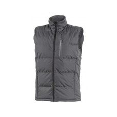 Жилет робочий Hoegert WIED HT5K243-3XL утеплений RipStop 100% поліестер графіт, 3XL (58) (HT5K243-3XL)