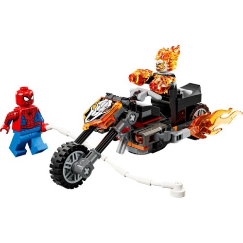 Конструктор LEGO Super Heroes Людина-павук vs. Примарний вершник на мотоциклі (76335)