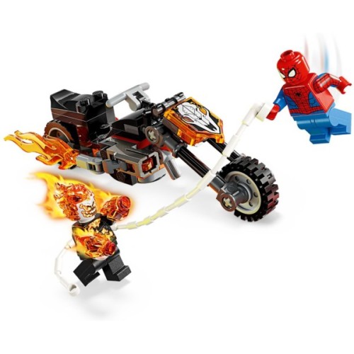 Конструктор LEGO Super Heroes Людина-павук vs. Примарний вершник на мотоциклі (76335)