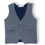 Жилет дитячий Breeze трикотажний з кишеньками (10568-92B-blue)