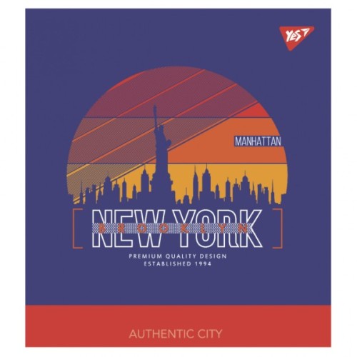 Зошит Yes А5 Dream place 48 аркушів клітинка (766866)