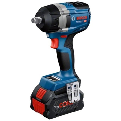 Гайковерт Bosch GDS 18V-750C 18V, 2x8Ah, до 3000об/хв, 270/380/750Нм, квадрат 1/2", кейс, Bluetooth 1.7кг (0.601.9L9.002)