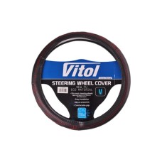 Чохол на руль VITOL M чорн (VLU-2402001 M)