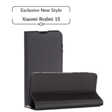 Чохол до мобільного телефона BeCover Exclusive New Style Xiaomi Redmi 15 Black (713915)