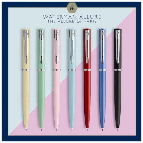 Ручка кулькова Waterman ALLURE Pastel Pink CT BP (23 316)