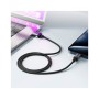 Дата кабель USB 2.0 AM to USB-C 1.2m 3.0A 18W aluminum alloy Black Acefast (6974316283782)