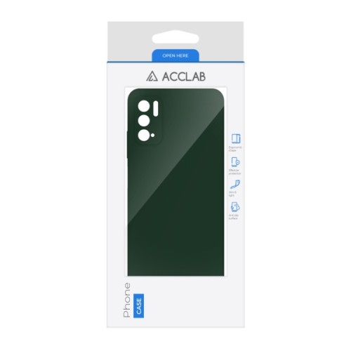 Чохол до мобільного телефона ACCLAB SoftShell Xiaomi Redmi Note 10 5G Dark Green (1283126587344)