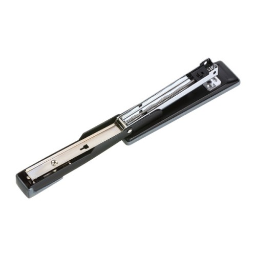 Степлер Buromax металевий, JOBMAX, 20 аркушів, (скоби №24; 26), 112 х 44 х 34 мм, чорний (BM.4259-01)