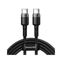 Дата кабель USB-C to USB-C 2.0m 100W 5A black-grey Baseus (CATKLF-ALG1)