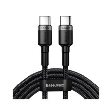 Дата кабель USB-C to USB-C 2.0m 100W 5A black-grey Baseus (CATKLF-ALG1)