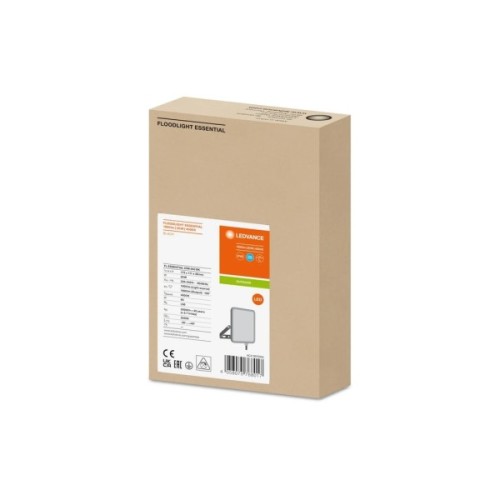 Прожектор LEDVANCE FL ESSENTIAL 20W 840 BK IP65 (4058075768017)