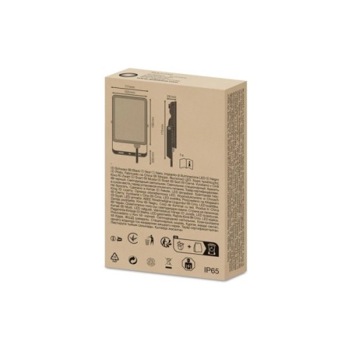 Прожектор LEDVANCE FL ESSENTIAL 20W 840 BK IP65 (4058075768017)