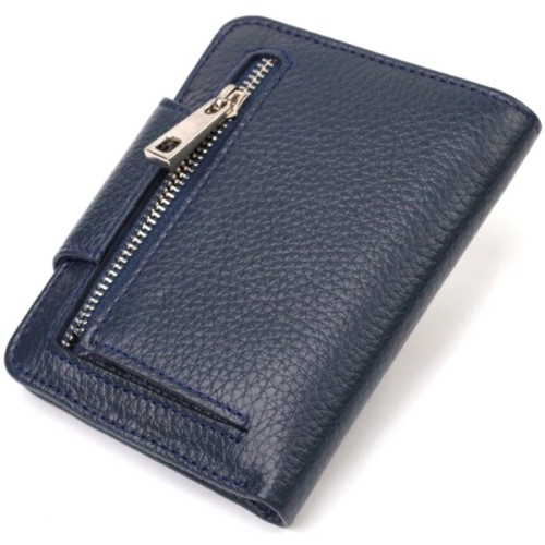 Портмоне Canpellini З натуральної шкіри Синє (21809)