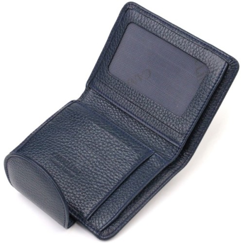 Портмоне Canpellini З натуральної шкіри Синє (21809)